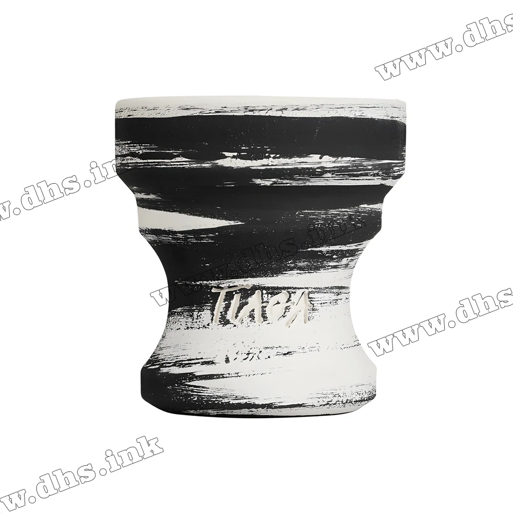 Чаша для кальяну Tiaga Hookah Flash Light - Black-White